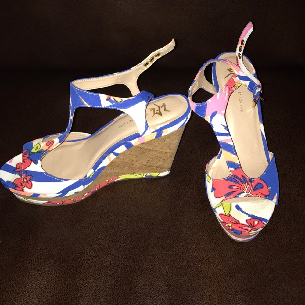 LFL Wedge Heels - Multi Color Sandal